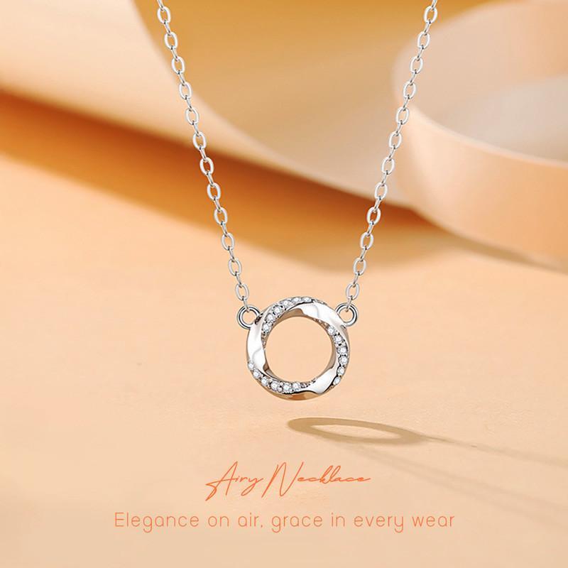 Airy Necklace สร้อยคอเงินแท้ S925 [MERCELO]