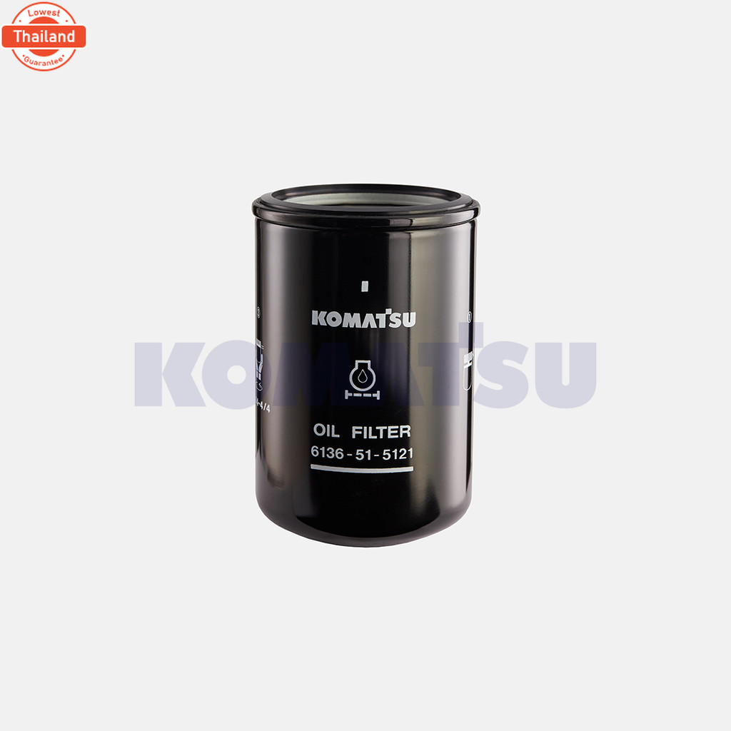 KOMATSU กรองน้ำมันเครื่อง CARTRIDGE OIL / 6136-51-5121 PC120-1 PC120-2 PC120-3 PC200-1 PC200-2 PC200