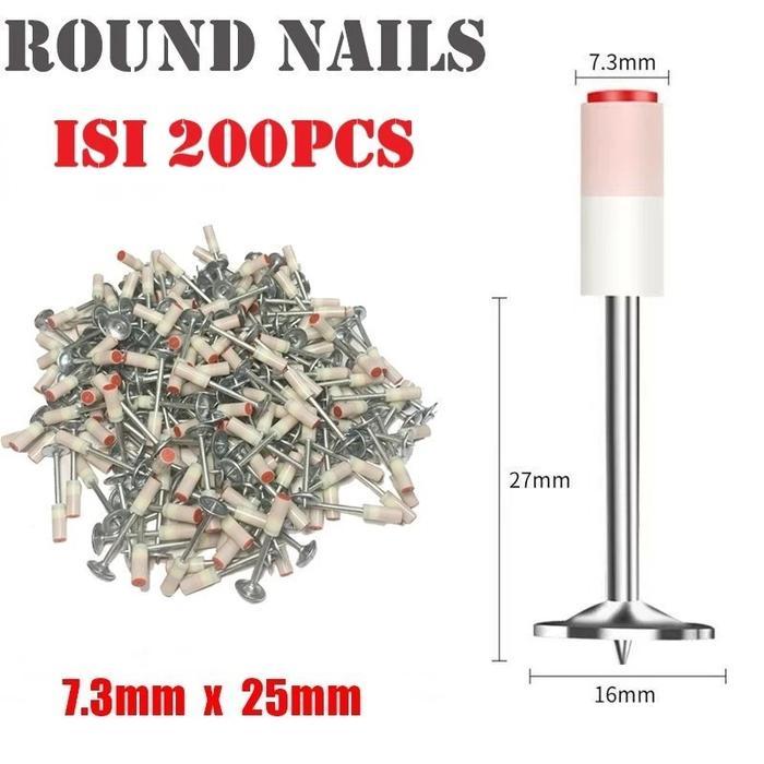 CONCRETE NAILS 7.3 มม. x 25 มม. เล็บแสตมป์