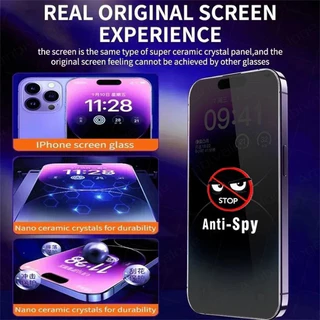 2 in 1 ฟิล์ม ฟิล์มกระจก Honor X9D Anti-Spy ฟิล์มความเป็นส่วนตัวคลิกเดียวกระจกนิรภัยป้องกันหน้าจอสําหรับ Honor 400 X7C X7D X6C X5B X9D