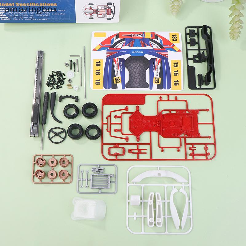 ABTH RC Sengi Kart-80 Micro Scale RC รถ Go Kart Kit PNP ประกอบแต่ไม่มี RC ไม่มีแบตเตอรี่ RC รีโมทคอน