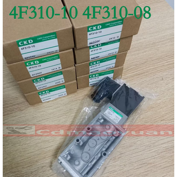 CKD โซลินอยด์วาล์ว 4F310-10-DC24V 4F310-10-AC220V 4F310-08-B-DC24V ยี่ห้อใหม่