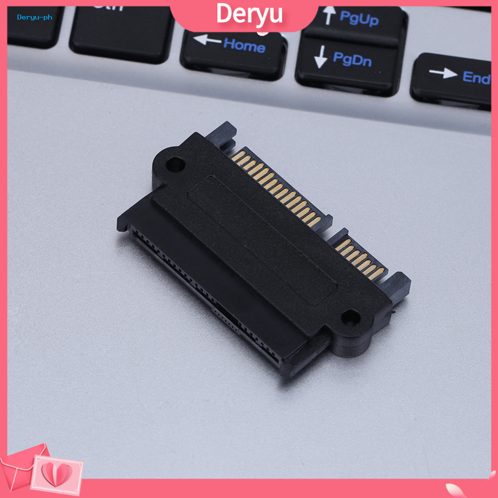 {Deryu} Sas ตัวแปลงฮาร์ดดิสก์ตัวแปลงการเชื่อมต่อแบบยืดหยุ่นอะแดปเตอร์ Sas เป็น Sata ความเร็วสูงสําหร