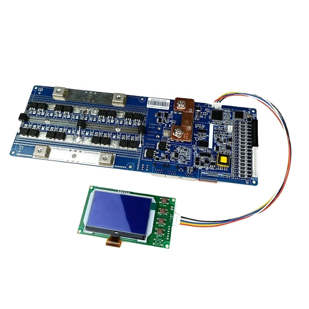 ใหม่ใช้งานร่วมกับ BMS 48V 16S Home Solar Energy Storage System สมาร์ท BMS Lifepo4 280Ah BMS 100A 150