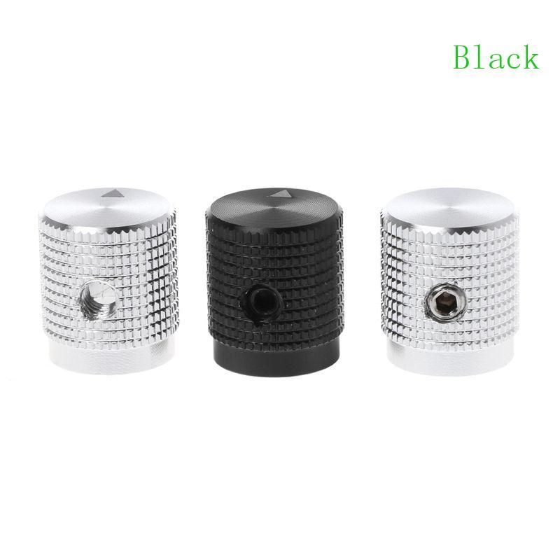 BLACK Potentiometer Encoder Volume Switch Knob Amplifier Control ปุ่มปรับระดับเสียงลูกบิด