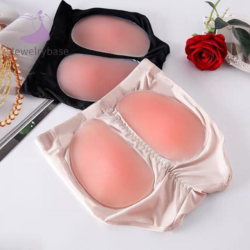 [JB] ผู้หญิงซิลิโคนใส่สะโพก Self-Adhesive Butt Pads ปลอมตูด Enhancer Hip Pads PH