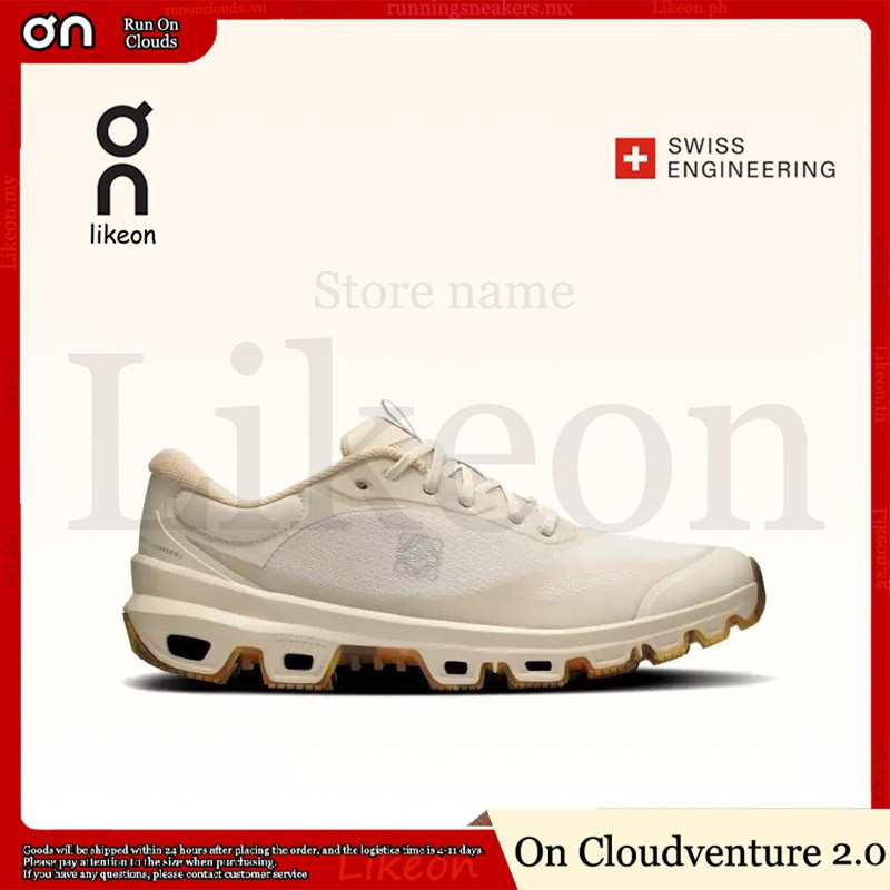 รองเท้าวิ่งEZ WZ On Cloudventure 2.0 ออกแบบเพื่อระบายอากาศและลดแรงกระแทก