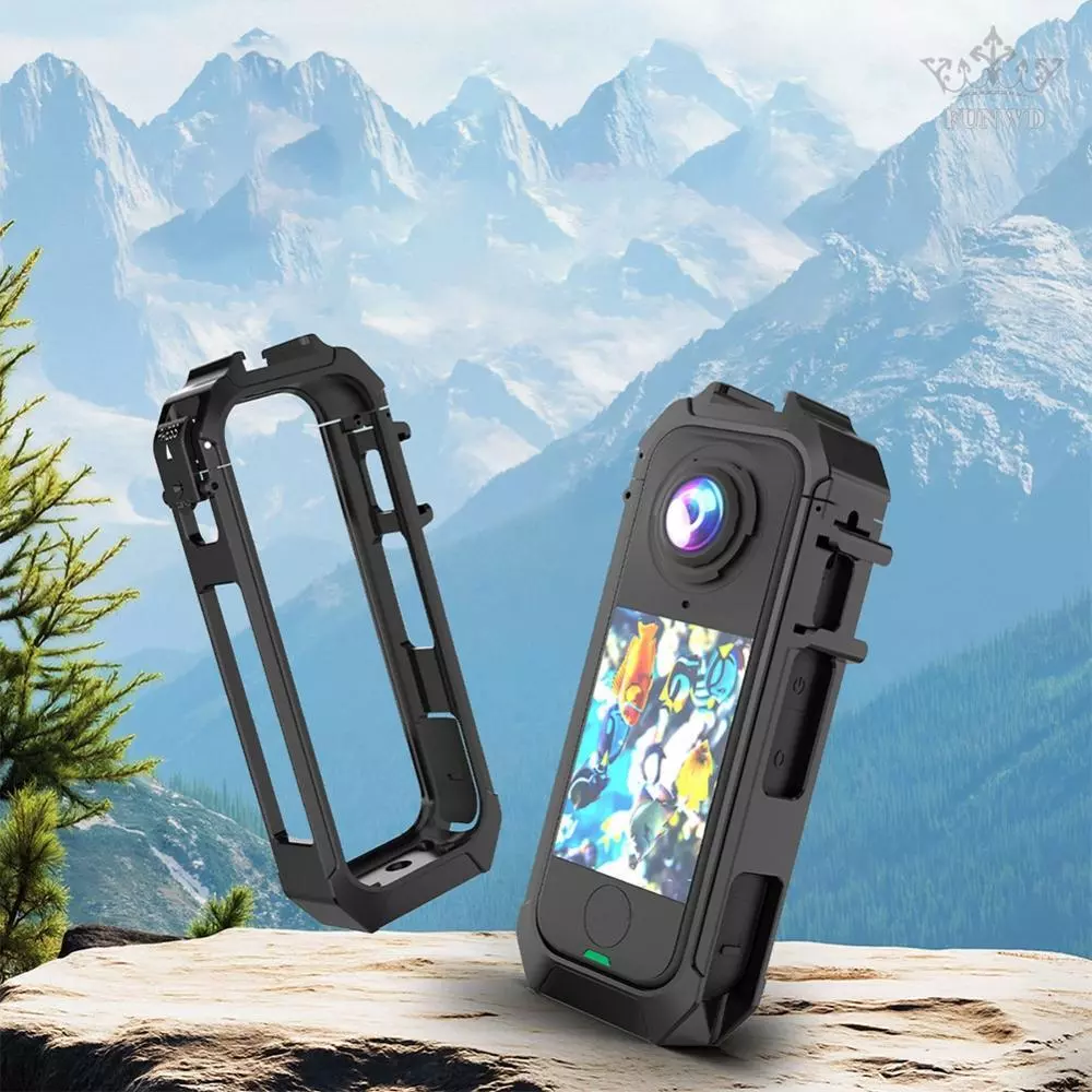 Insta360 X4 Air Frame Cage ABS Material with Magnetic Cold Shoe thumbnail 9
