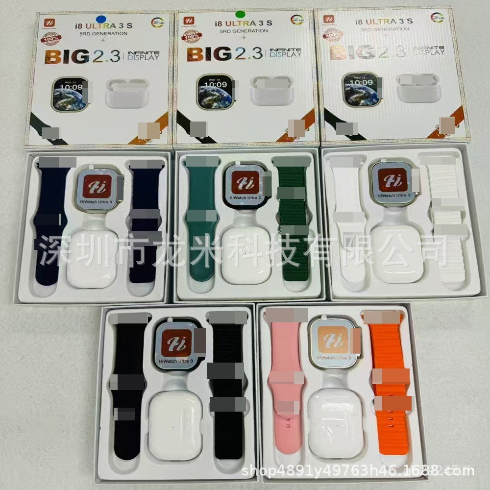 นาฬิกาสมาร์ทวอทช์ i9Ultra i9Ultra Bluetooth Call Watch Factory i8Ultra นาฬิกาออกกําลังกาย Heart Rate