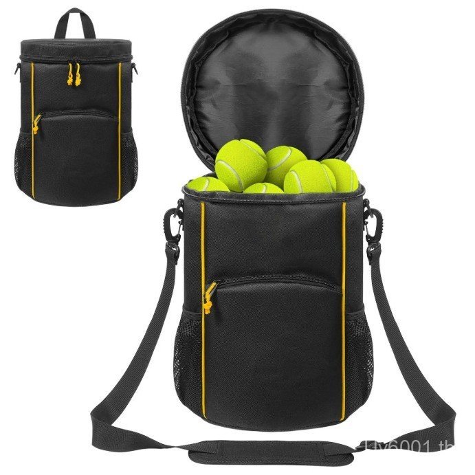 กระเป๋าเก็บของท้ายรถ กระเป๋าใส่ลูกบอลแบบพกพา สามารถข้ามร่างกาย กระเป๋าเก็บดองขายดี Ball Tennis XTIA