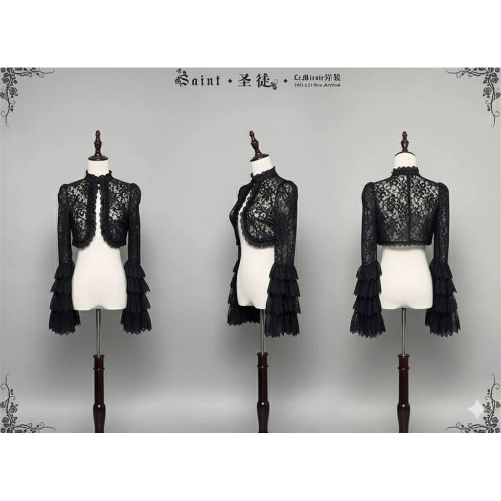 KEMEJA Viva เสื้อลูกไม้ผู้หญิง เกาหลี MF535 ไซส์ xs-7xl