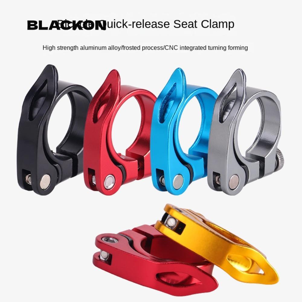 Blackon_seat_clamp_จักรยาน ก้านท่อเบาและคลายเร็ว ขนาด 31.8/34.9 มม., สำหรับการขี่จักรยาน