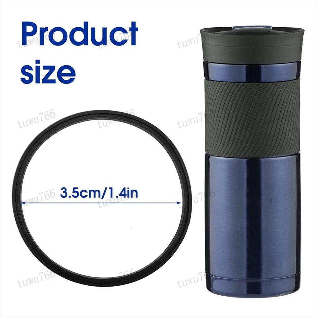 [tuwu766]4PCS เปลี่ยนซีลฝายางสําหรับ 16oz & 20oz แก้วเดินทาง O รูปฝาปิดปะเก็นอะไหล่ทดแทน