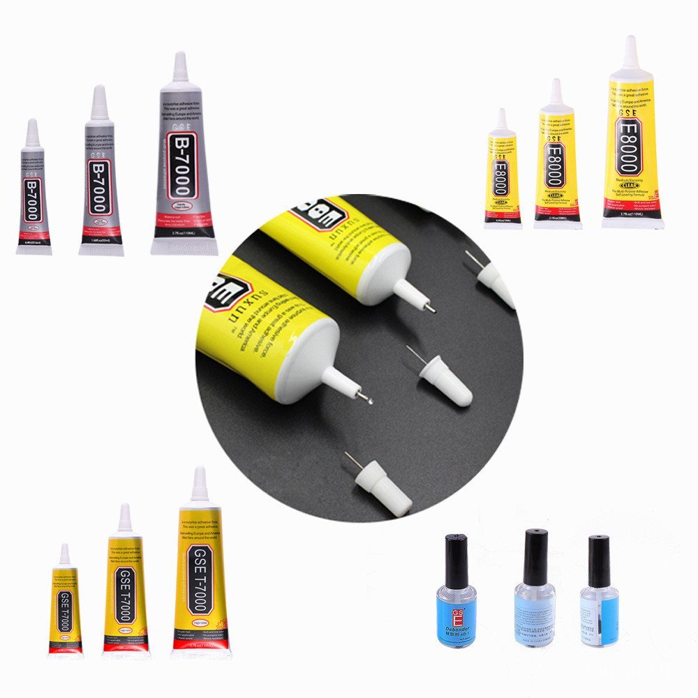 กาวขายส่ง GSE T7000 E8000 B-7000 กาว Rhinestone diy เครื่องประดับกาวกาวเข็ม