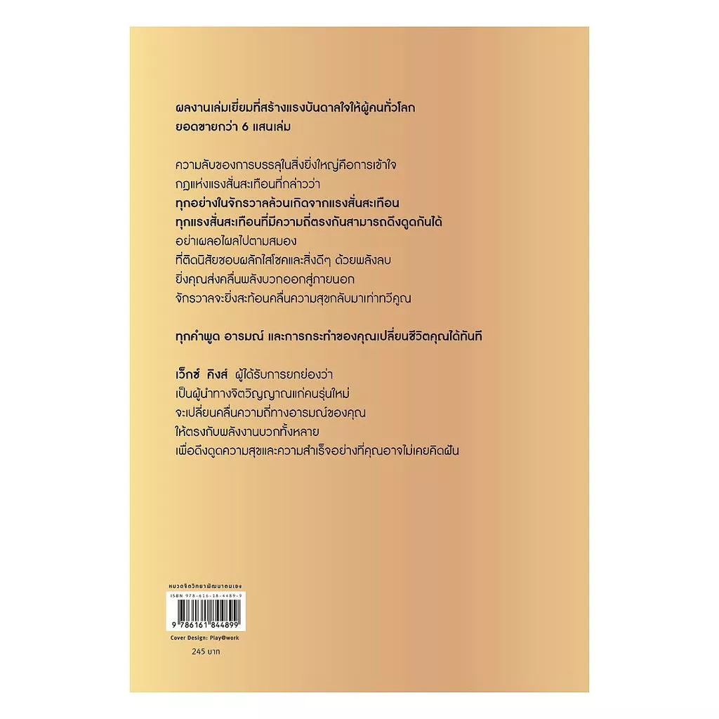นายอินทร์ หนังสือ ใช้คลื่นพลังบวกดึงดูดพลังสุข Good Vibes, Good Life thumbnail 3