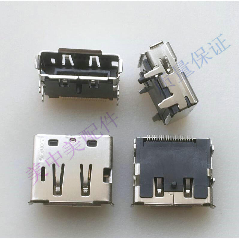 LOTES DP หญิงประเภท DP Connector 20Pin 20 Pin ประเภทบอร์ดคุณภาพสูงพร้อมคอลัมน์ตําแหน่งแบรนด์ใหม่