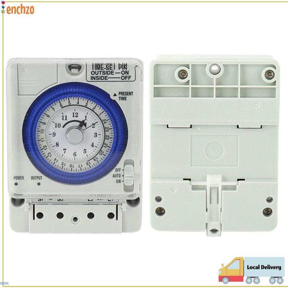 ENCHZO Interval Controller, ประหยัดไฟฟ้า Easy To Operate โปรแกรมควบคุมเวลาแบบอะนาล็อกที่แม่นยําสําหร