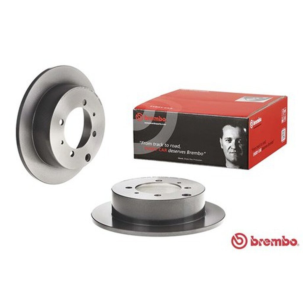 จานเบรคหลัง LANCER CEDIA CS3 CS5 CS7 CS9 2001-2007 SPACE WAGON รุ่นเก่า 262MM BREMBO /ชิ้น