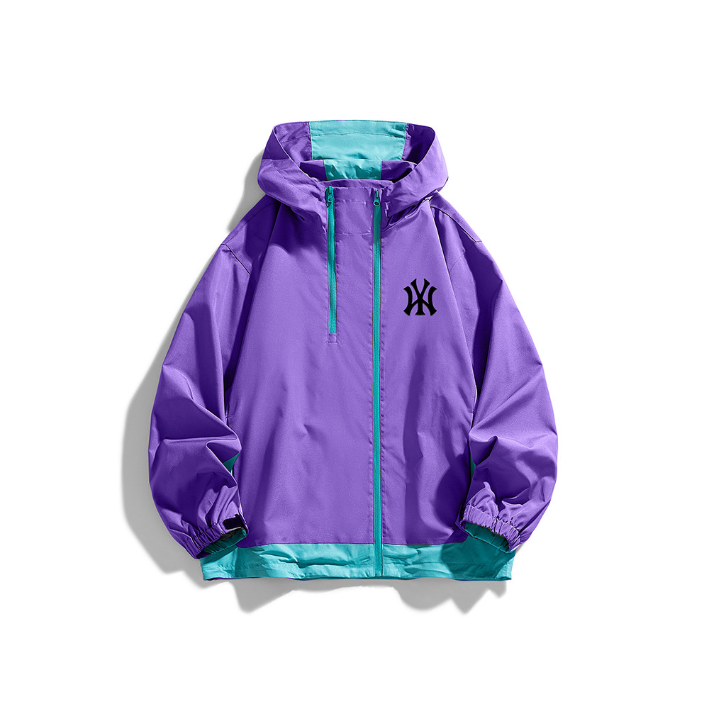 MLB Men Casual All-Match Jacket American Waterproof Jacket Outdoor Long Sleeve