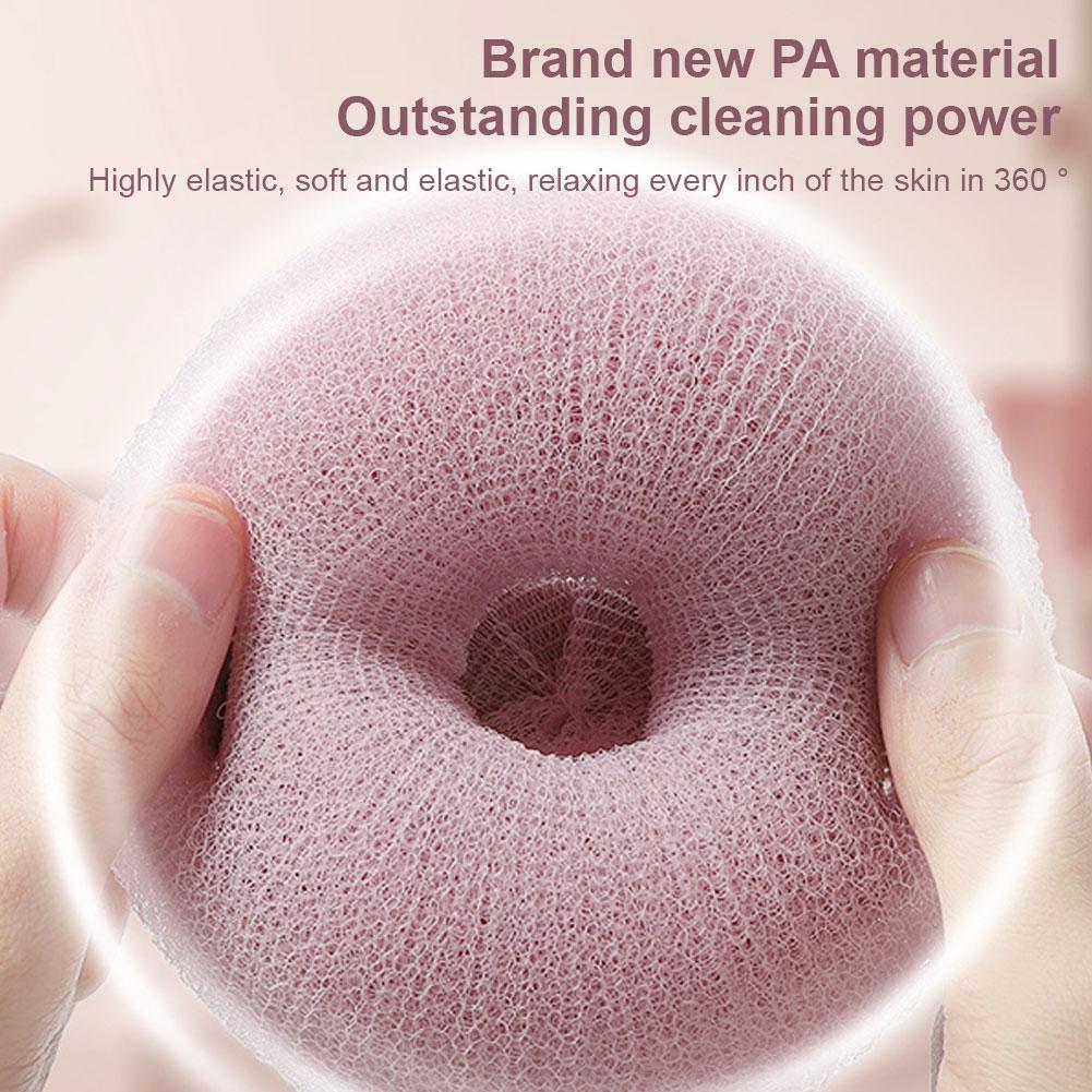 Reusable Massage Bath Ball Comfort Quick Exfoliaation Bath Ball Shower Soft Foam C8Y1