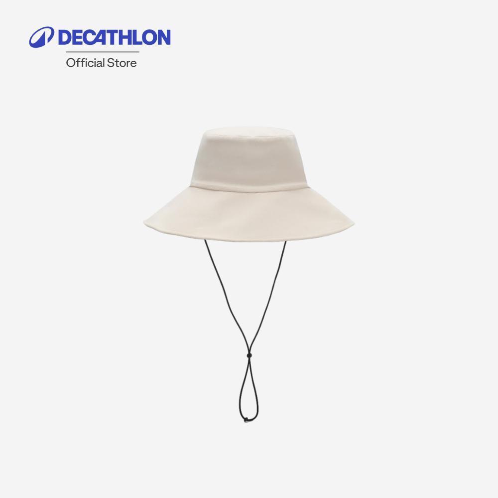 Decathlon Cn Travel 500 Hat W หมวกเดินป่าทรงผู้หญิง รุ่น Travel 500 - Beige