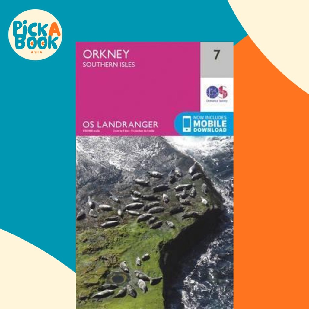Orkney - Southern Isles by Ordnance Survey (ฉบับสหราชอาณาจักรปกอ่อน)
