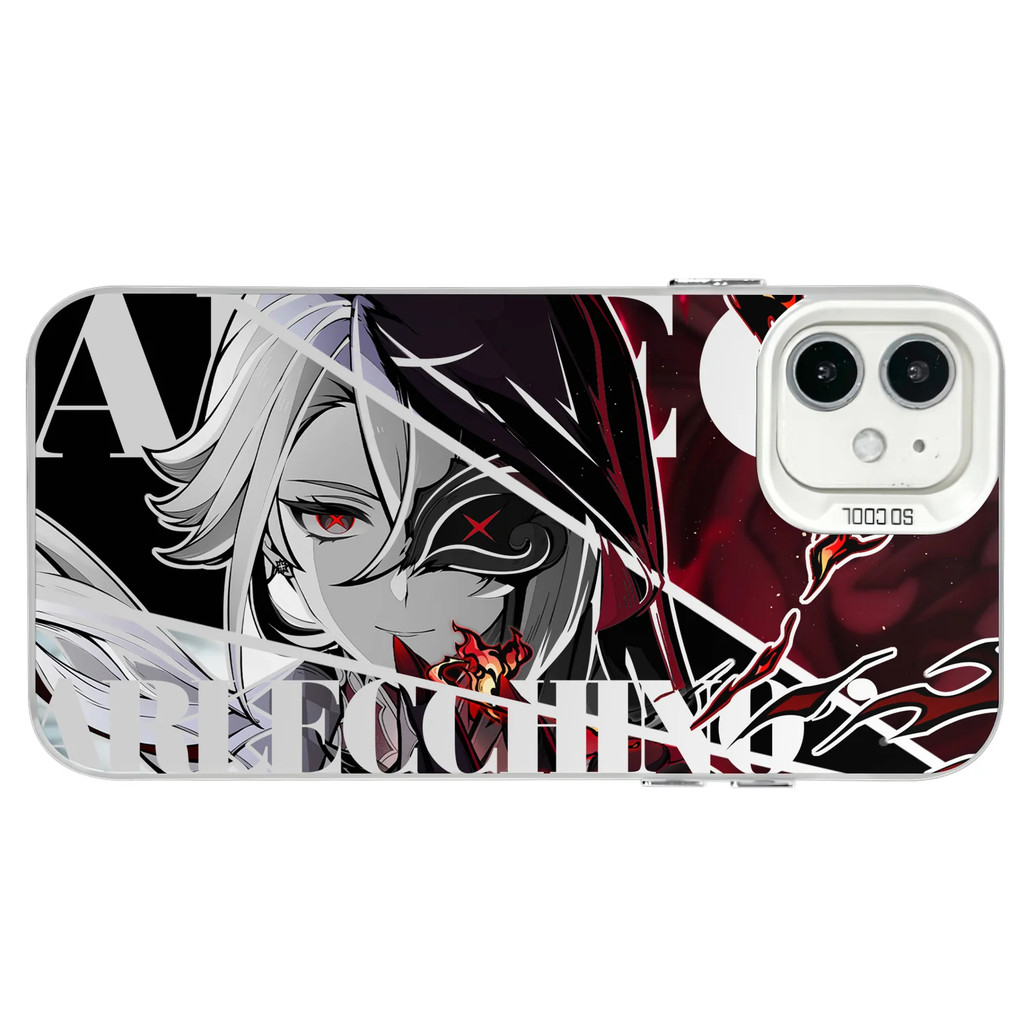 Genshin Impact Arlecchinoเคสโทรศัพท์สําหรับOPPOค้นหาX9 Pro X8 X7 X5 X8Pro N3 N5 ค้นหาN2Flip N3Flip S