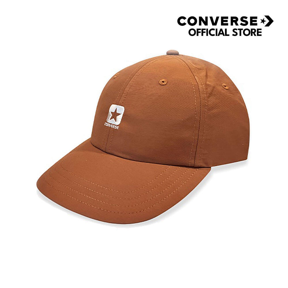 CONVERSE หมวก ALFRESCO BASEBALL CAP BROWN UNISEX 1251354AU_S5BRXX