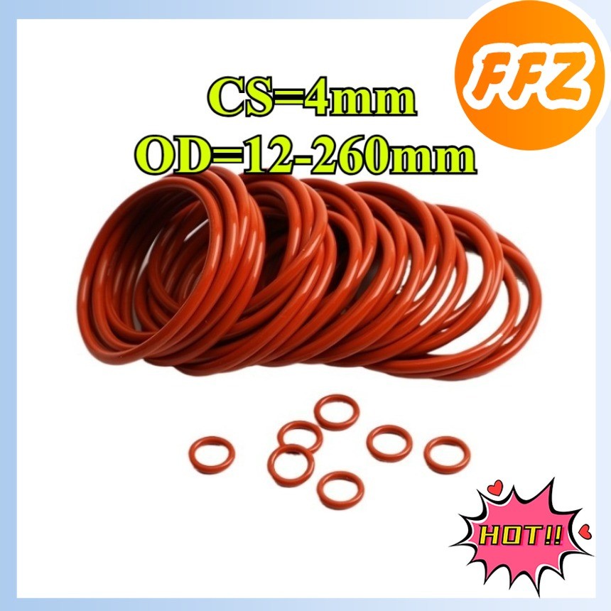 โอริง ORing O-ring ยางโอริง VMQ เลือกขนาดได้ ( CS4mm*OD12-260mm)FS-MB-4
