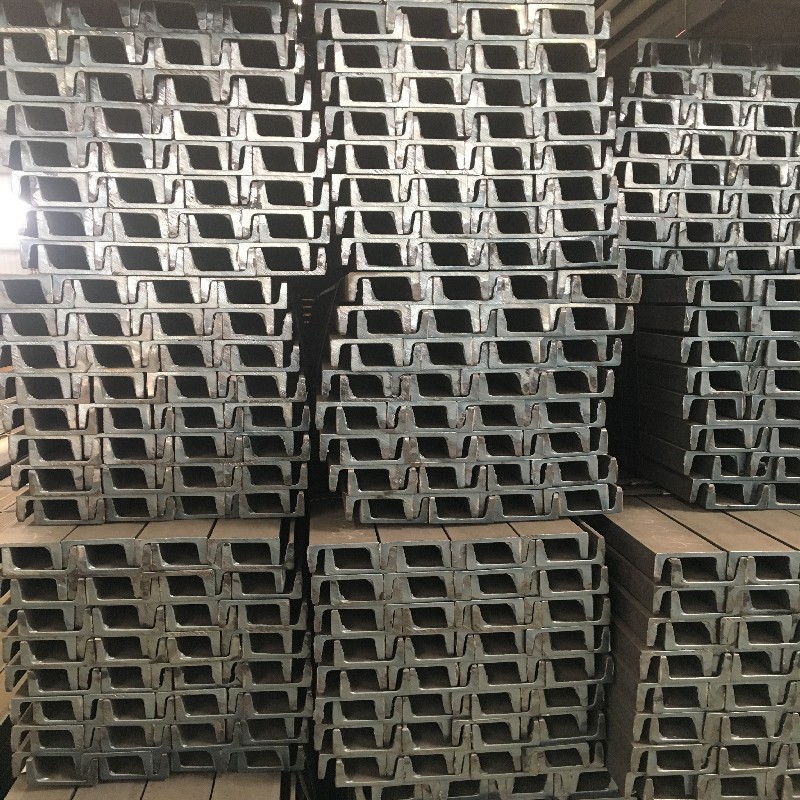 Jiangsu Changzhou Zhenjiang Dayang Q235B โปรไฟล์เหล็กร่องกลิ้งร้อน 8#10#12马钢钢材直供现货供应