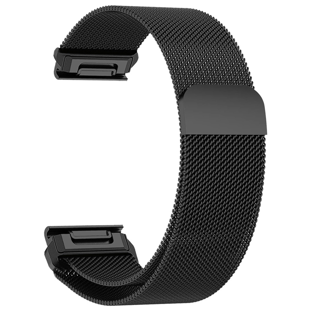 Garmin Quatix 8 47 มม.51 มม. 7 Pro 7X สายสแตนเลส Milan Loop แม่เหล็ก 26 มม. 22 มม.