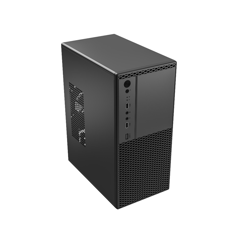 2025 เคสคอมพิวเตอร์ล่าสุดพร้อมสต็อกที่เรียบง่ายขนาดเล็กประณีตเดสก์ท็อป MATX เมนบอร์ดแชสซี DIY ITX - รูปที่ 3