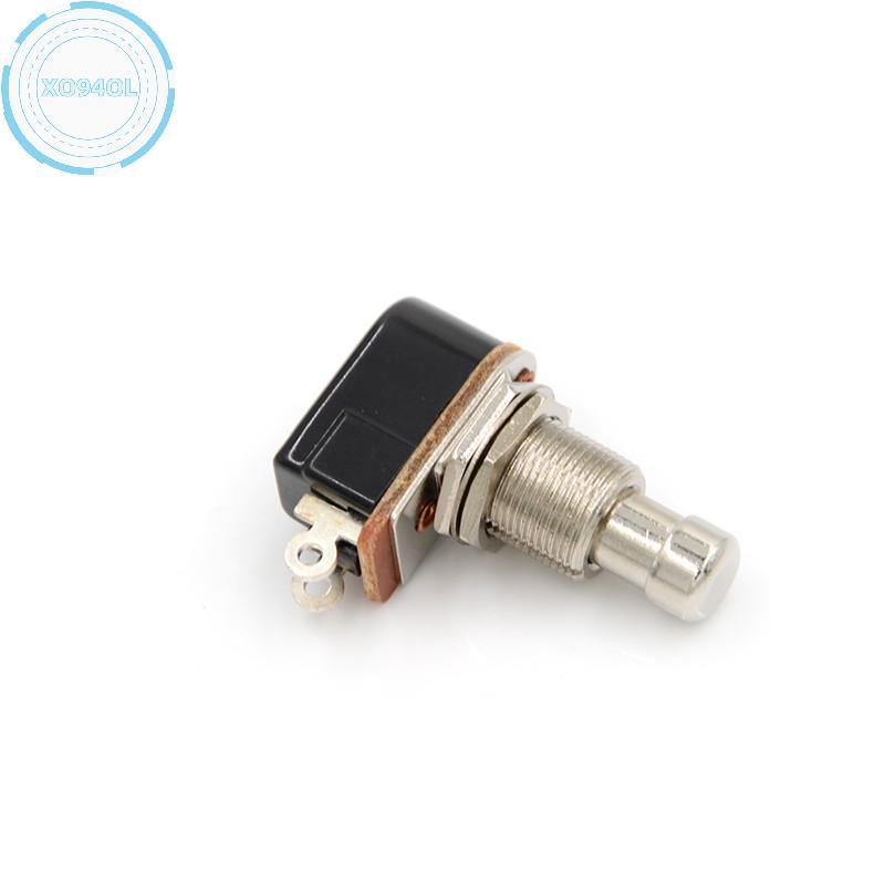 Xo94ol ใหม่ไฟฟ้ากีตาร์สวิทช์ Momentary Push Button Foot Switch SPST TH