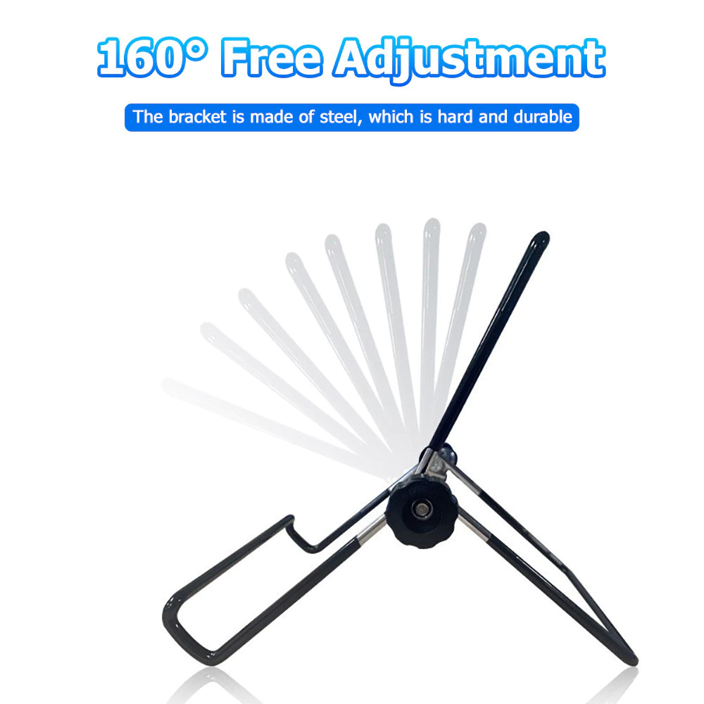 ขาตั้ง ไอแพด Stand holder for iPad Tablt Smart phone ที่วางแท็บเล็ตแบบพกพา หมุมได้ พับได้ กันลื่น thumbnail 5