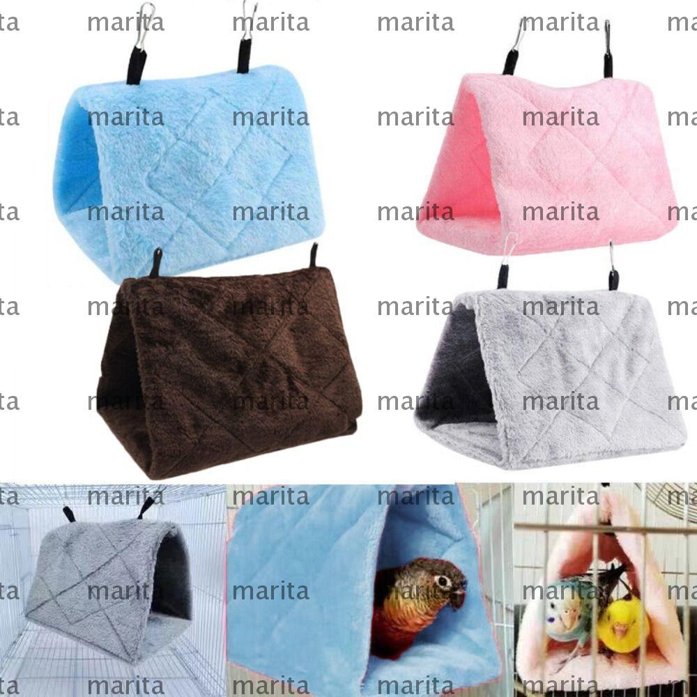 MARITA เต็นท์นกแก้ว Sleep Happy Cage ตุ๊กตาแขวนถ้ําเตียง