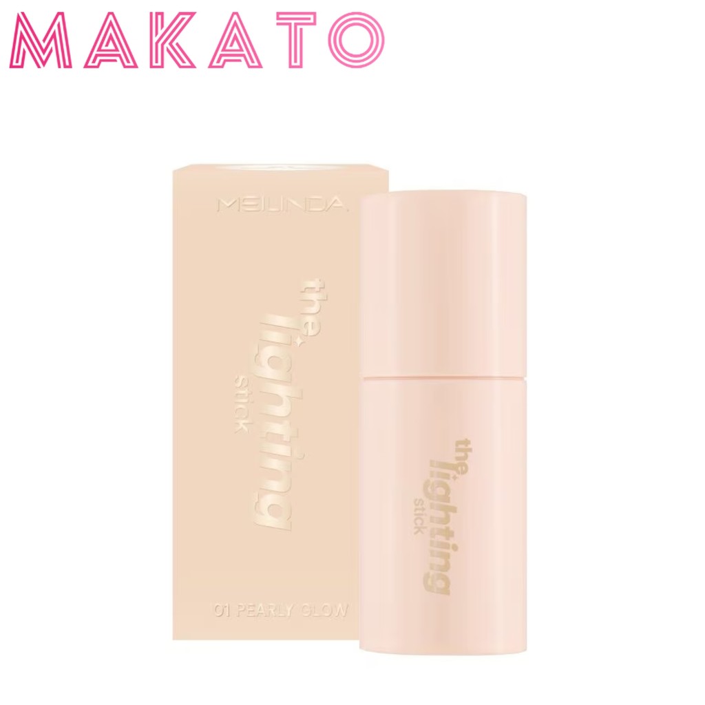 MEILINDA The Lighting Stick เมลินดา ไฮไลท์ สติ๊ก เนื้อครีม พกง่าย ใช้งานสะดวก กันน้ำ ติดทน 1 แท่ง