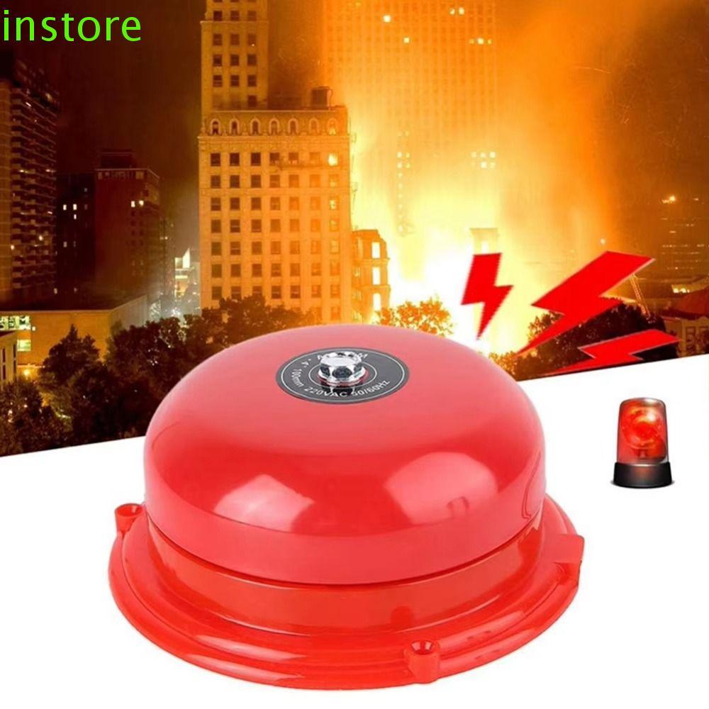 INSTORE Point Fire Alarm, กันน้ําภายใน Strike ประเภทภายใน Strike Alarm Bell, ติดตั้งง่าย AC 220V โลห