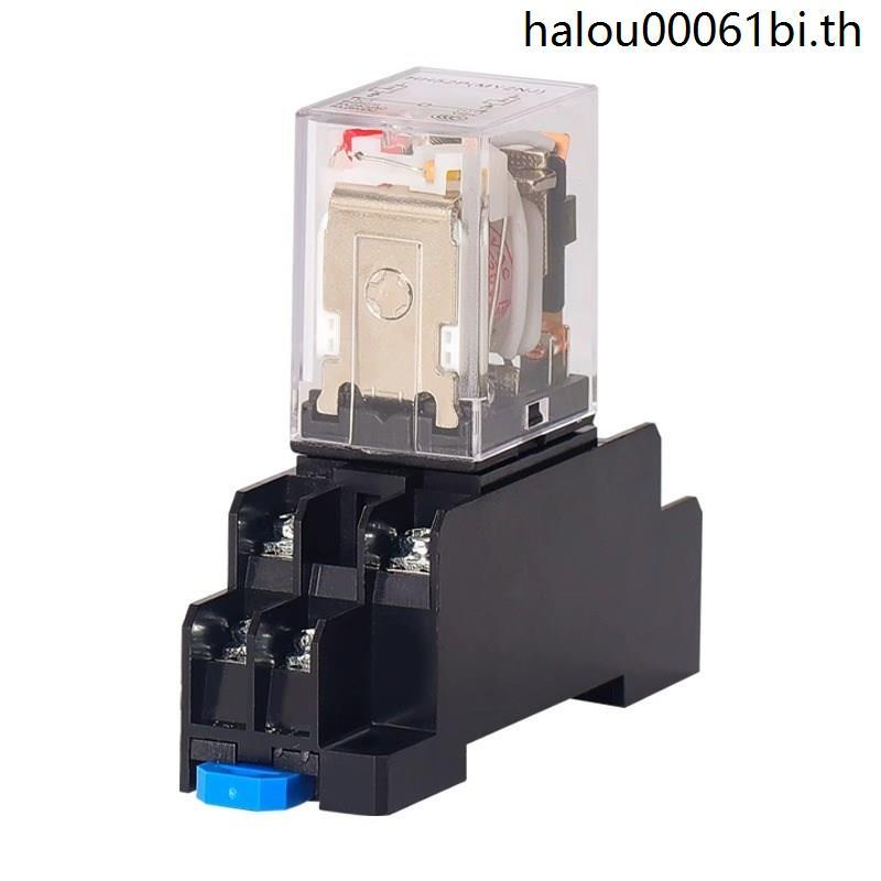รีเลย์แม่เหล็กไฟฟ้ากลางขนาดเล็ก 220v AC HH52P/53P/54P/62P/63QP/64P/12V24V