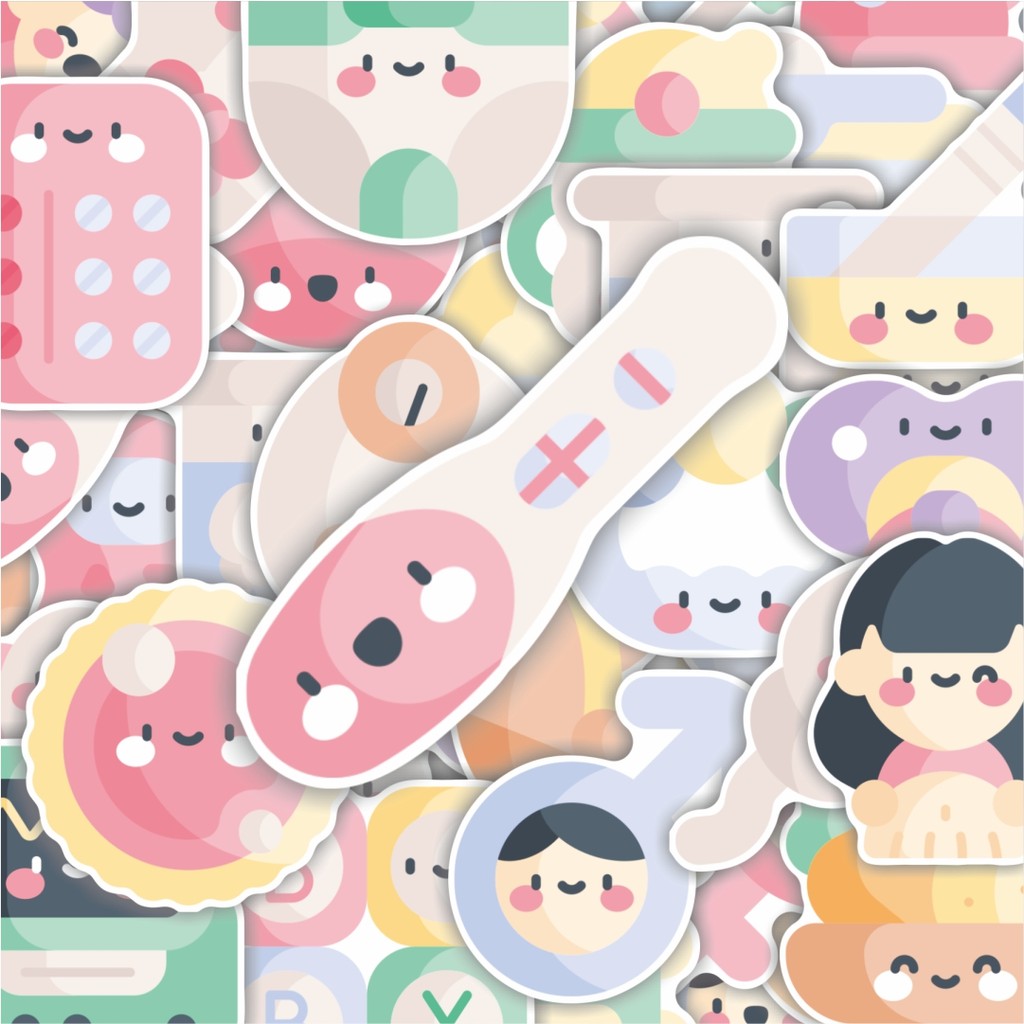100ชิ้นน่ารักสติกเกอร์คนท้อง(ตั้งครรภ์)ออกแบบน่ารักความงามสติกเกอร์กันน้ําสติกเกอร์กาวสติ๊กเกอร์กันน้ําสติ๊กเกอร์สําหรับมอไซด์ส์หนังสือวารสารกระเป๋าเดินทางปลอกแรงม้าแล็ปท็อปขวดเครื่องดื่มเ