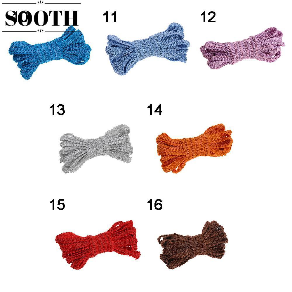 SOOTH 5Yard Crafts Curve Trim ผ้าเย็บเสื้อผ้า 5Yard Wedding