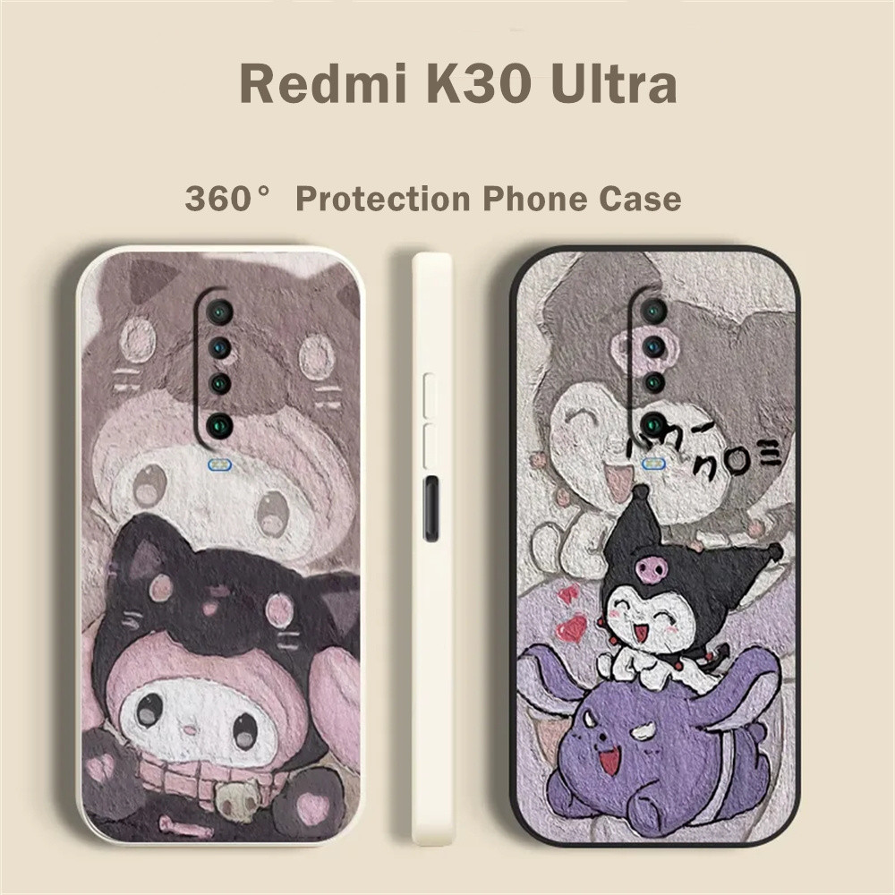 Case HomeFor Redmi K30 Ultra เคสซิลิโคนคลุมทั้งหมดเคสโทรศัพท์ปกการ์ตูนน่ารักสร้างสรรค์