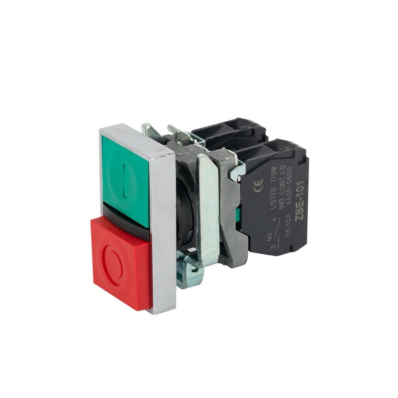 ราคาถูก! XB4-BW8465 สวิต ปิดเปิด ล็อก XB4-BL8425  XB4-BL8325 22mm