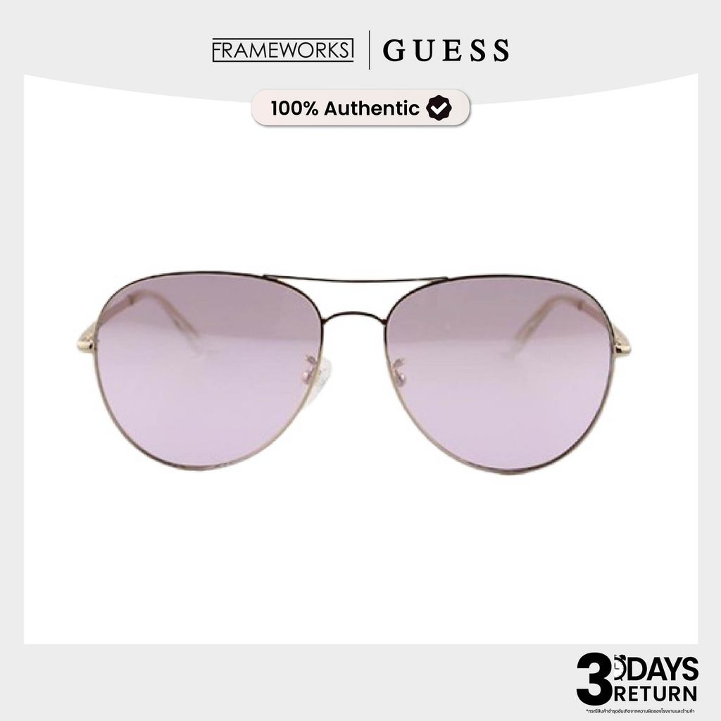 [ของแท้] GUESS แว่นตากันแดด รุ่น GU4034| มือหนึ่ง พร้อมกล่องและอุปกรณ์ครบ
