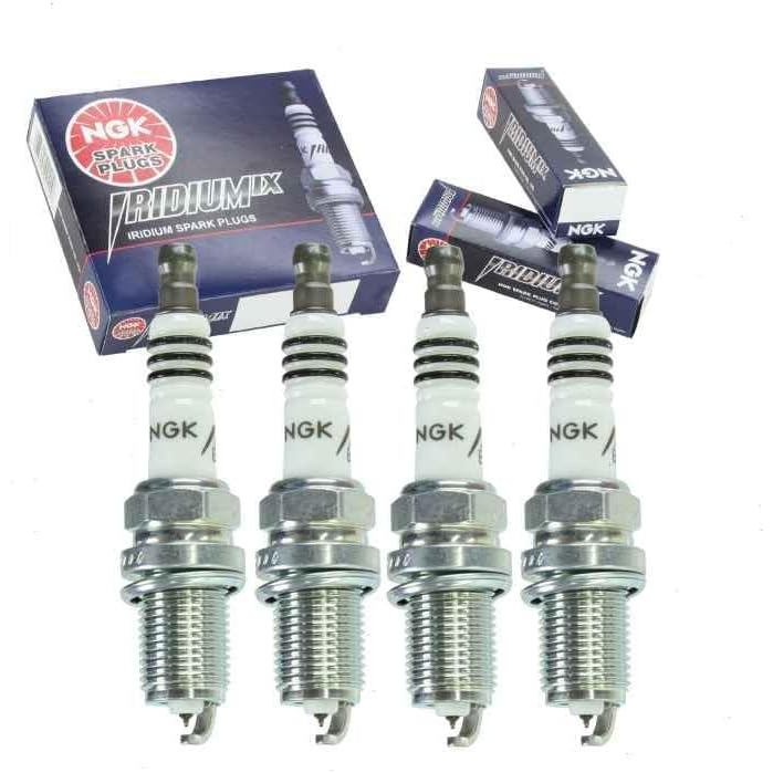 หัวเทียน NGK Iridium IX 4 ชิ้นเข้ากันได้กับ Toyota Corolla 1.8L 2.4L L4 1998-2012