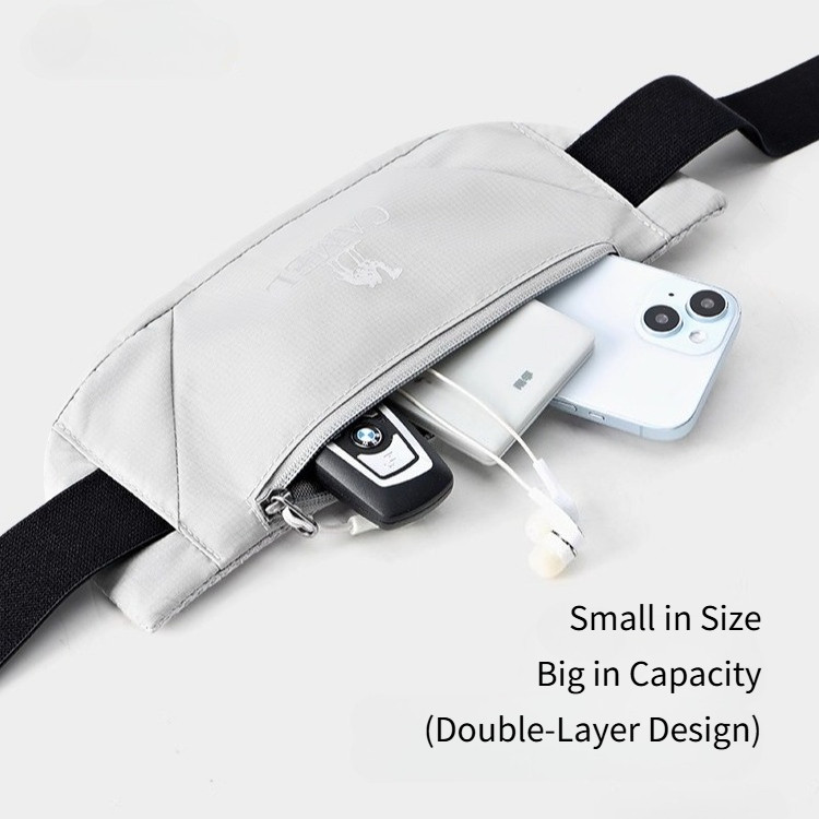 CAMEL CROWN กระเป๋าคาดเอวกีฬา Unisex ปรับได้สําหรับ 63–95 ซม - รูปที่ 3