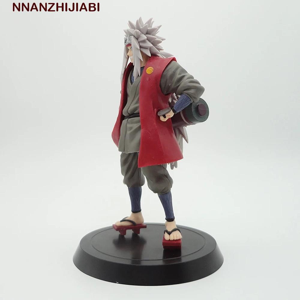 NANZHIJIABI อะนิเมะ Naruto Gama Sennin Jiraiya ของเล่น 19 ซม.สะสม Naruto Jiraiya