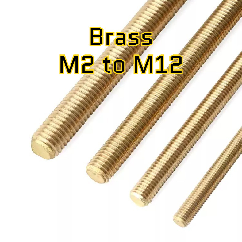 คอลัมน์ทองแดง, สกรูทองเหลือง, แถบฟันเต็มเกลียว, สกรูทะลุ, ก้านฟัน M2/M2.5/M3/M4/M5/M6/M8/M10/M12 ยาว