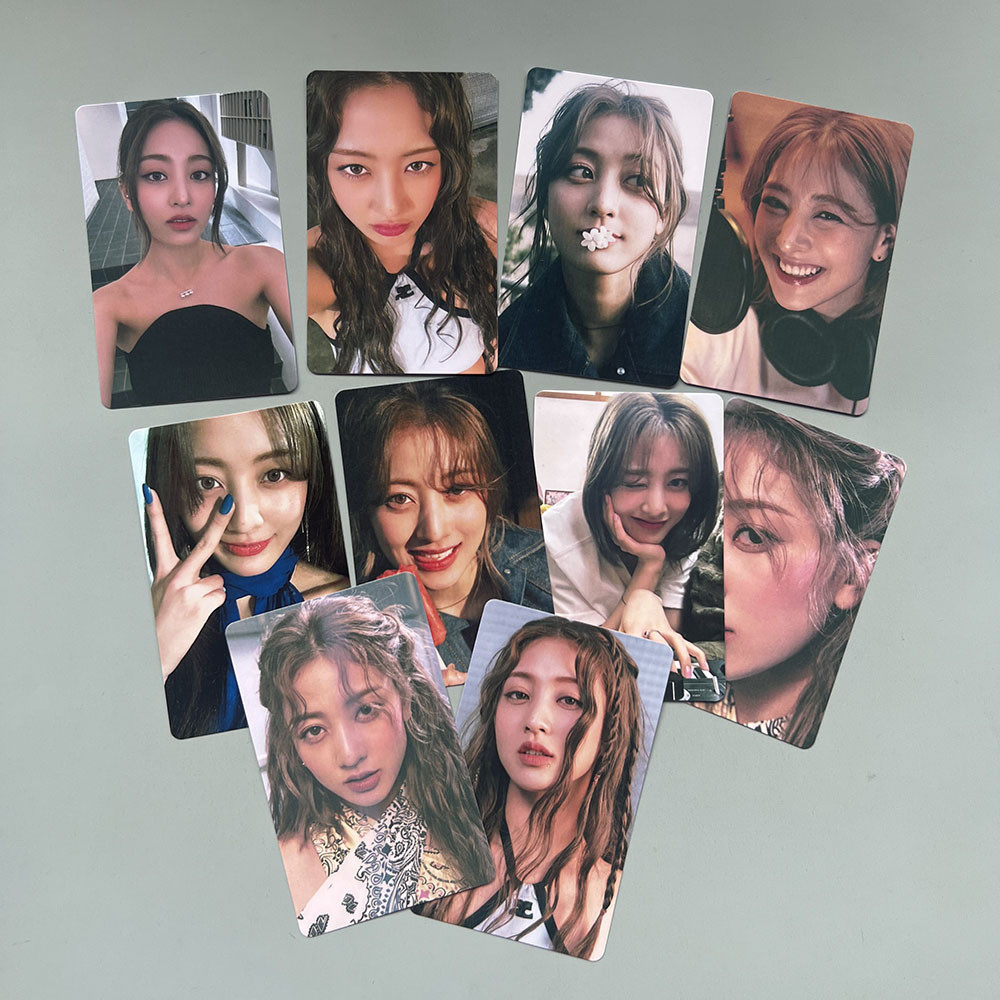 TWICE Jihyo SOLO อัลบั้ม สินค้าสุ่ม Photocard ZONE สุ่ม Photocard โปสการ์ด Park Jihyo #FUY521O#