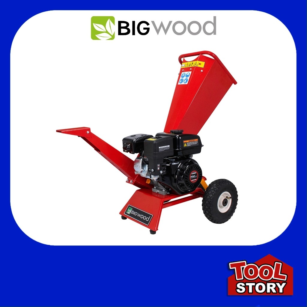 เครื่องย่อยกิ่งไม้ BIGWOOD รุ่น GS60 บิ๊กวู๊ด ย่อยกิ่งไม้ เครื่องสับย่อยกิ่งไม้ ย่อย กิ่ง ไม้