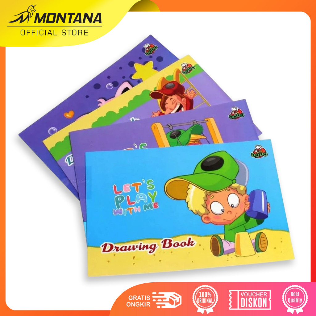 MONTANA X SiDU Drawing Book A4 Dodo Drawing Book A4 ขายปลีก 1 ชิ้น